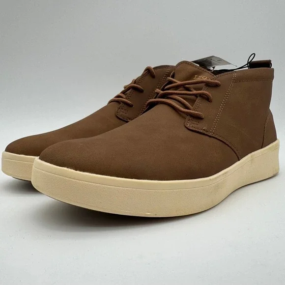 IZOD Palmer Brown Chukka Boots Men's Size 9 Memory Foam Casual Shoes