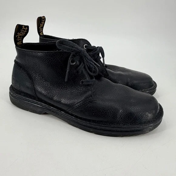 Dr. Martens Sussex Black Leather Chukka Boots Men’s 12