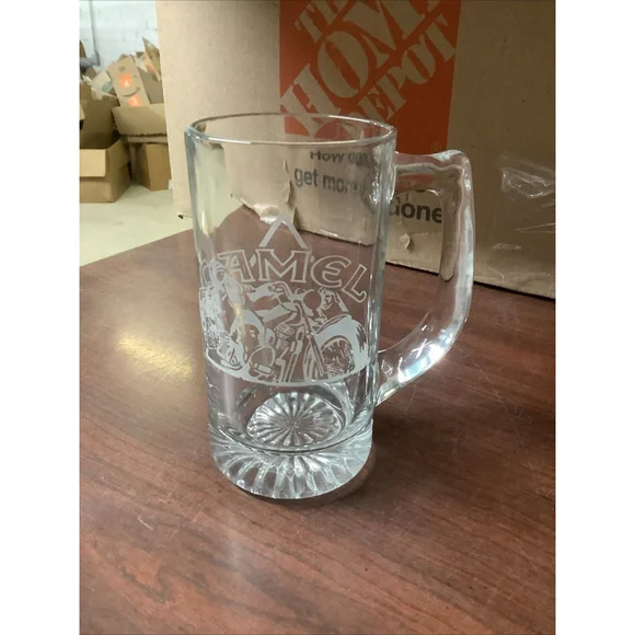 Camel cigarettes Glass Mug Vintage 1993