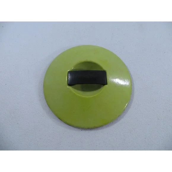Cousances Le Creuset‎ #16 Green Cast Iron Lid ONLY 6.25
