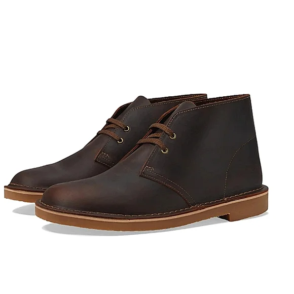 New w/Box Men's Clark's Collection Bushacre 3 Genuine Leather Chukka Boots 10W