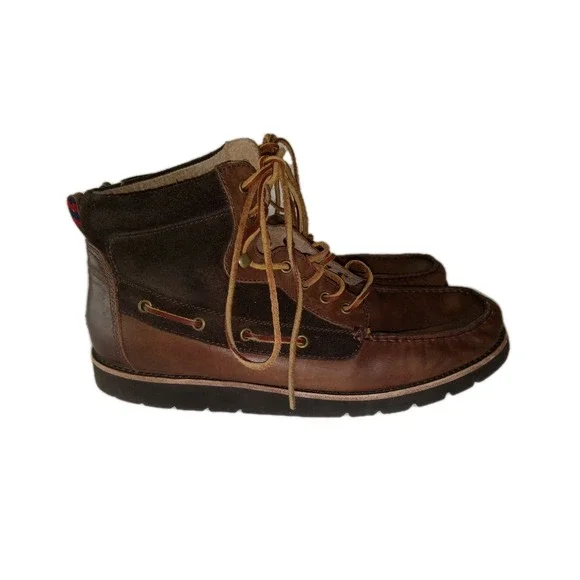 Polo Ralph Lauren Salisbury Men's 11.5 Footwear Casual Boots Shoes Chukka Brown