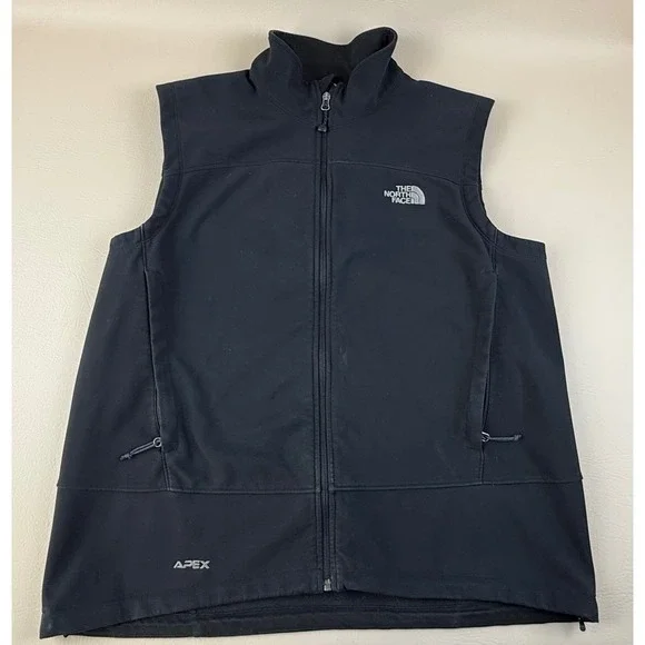 Outdoor Softshell Vest Full Zip Black XL The North Face Apex
