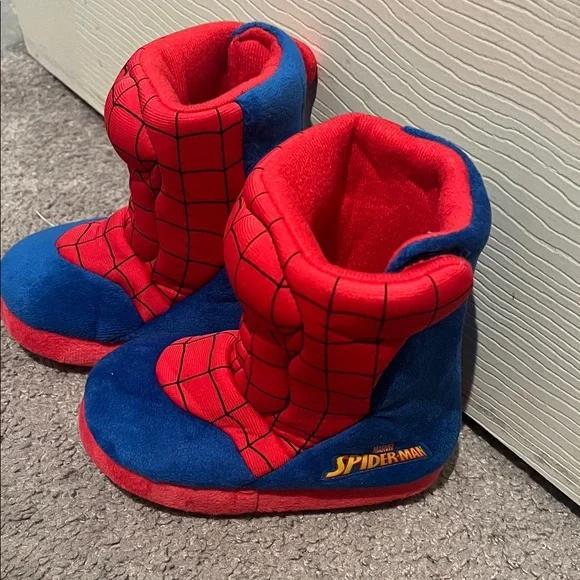 Spider-Man Red and Blue Bootie slippers kids