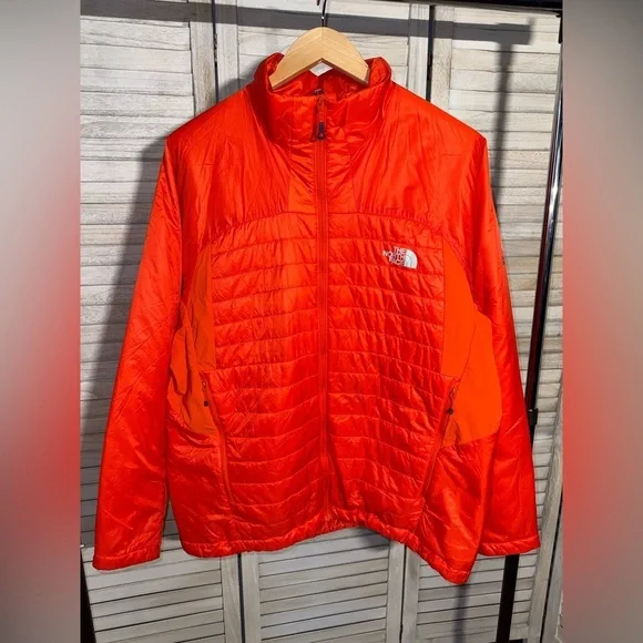 EUC The North Face Men's Vibrant Orange Summit Series Performance Jacket