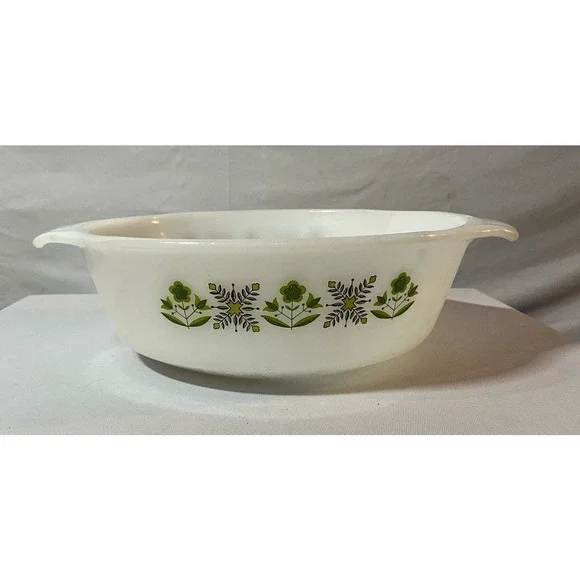 Anchor Hocking Fire King Overproof Made in the USA #22 Meadow Green #436 1 Quart