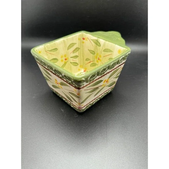 Temptations by Tara Old World Green Ramekin