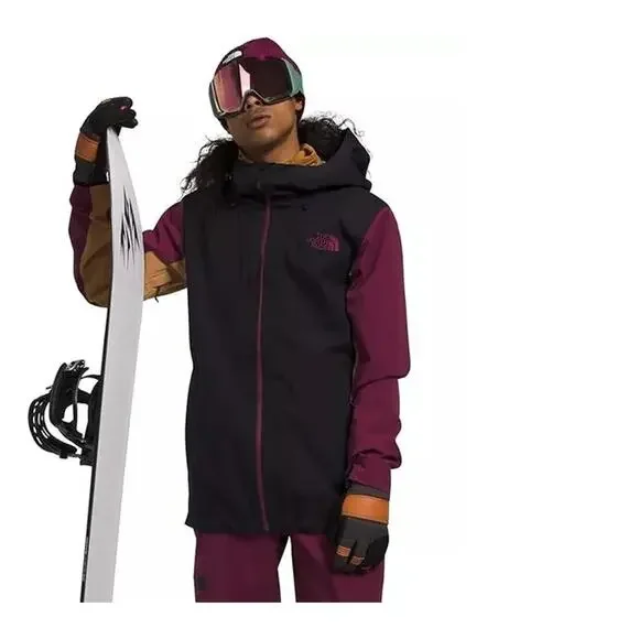 THE NORTH FACE Men's Freedom Stretch Jacket, TNF Black/Boysenberry NWOT $400 M