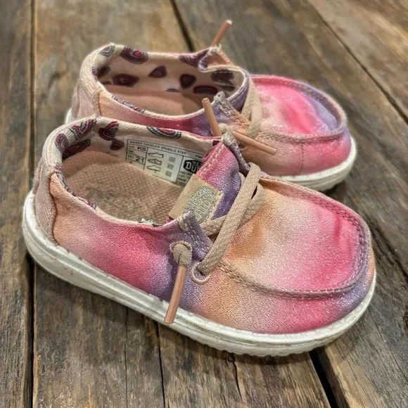 Hey dude kids toddler slip on shoes