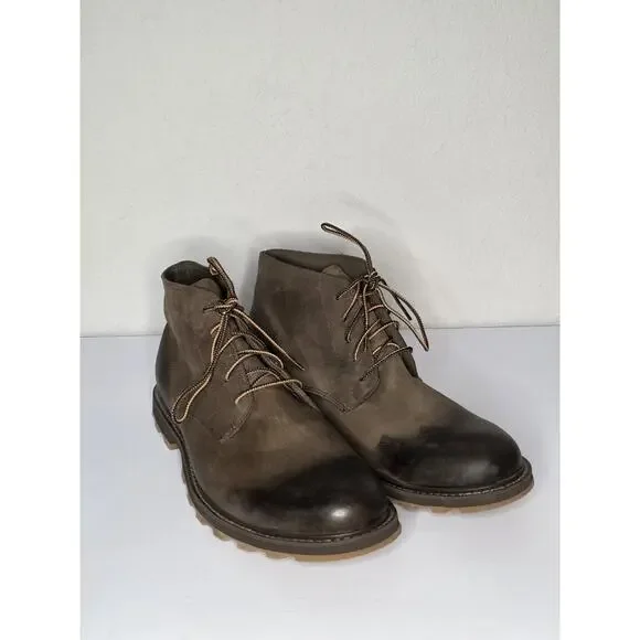 Sorel Men's Madson Chukka Waterproof Boots Dark Brown | Size 14 EUC