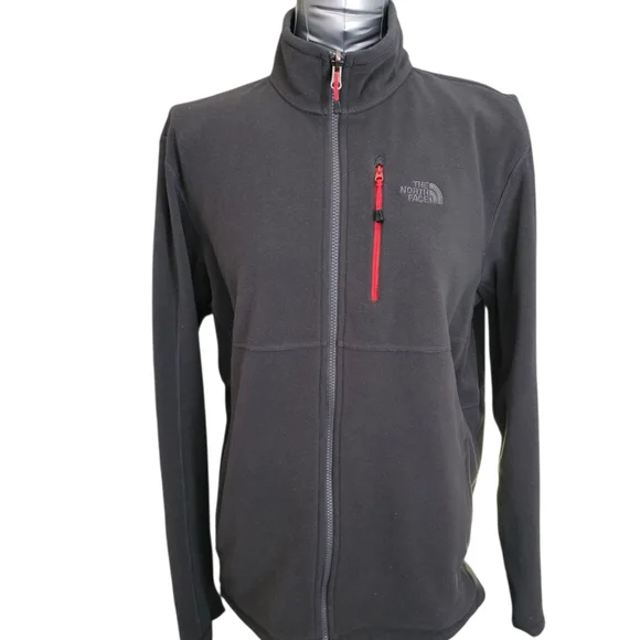 The North Face Men's WindWall Jacket - Size L - Black - Wind-Resistant