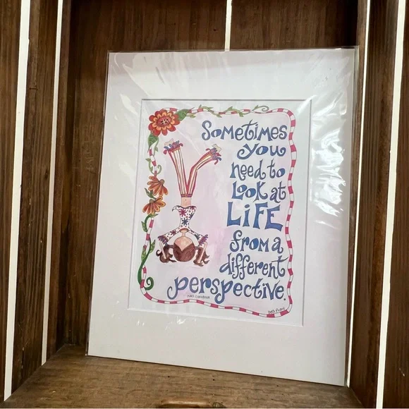 NWOT Whimsical Creative Wall Art
