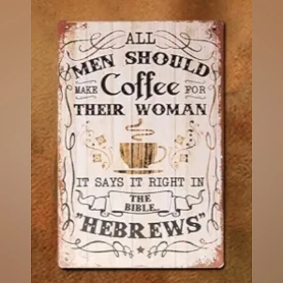 He Brews Sign 8x12