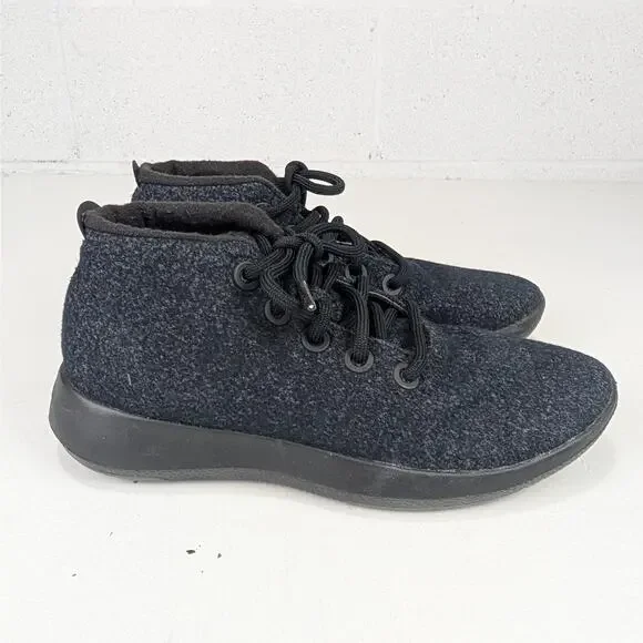 Allbird's Men's 9 Wool Runner-Up Mizzle Shoes - Charcoal/Black