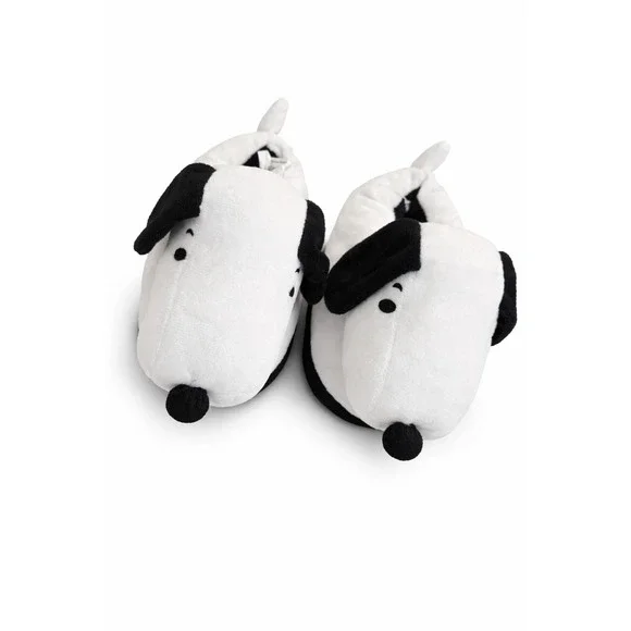 Peanuts Snoopy kids Plush Slippers indoor‎ house shoes AU 2/3 New