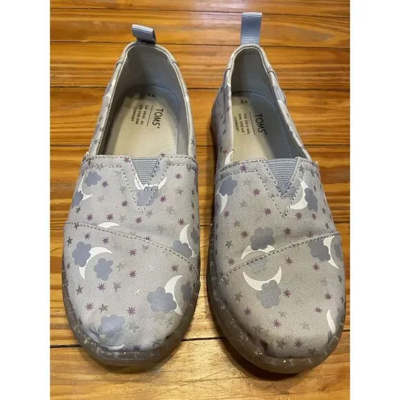Toms Arctic Ice Foil Starry Sky Print Girls Size‎ 3