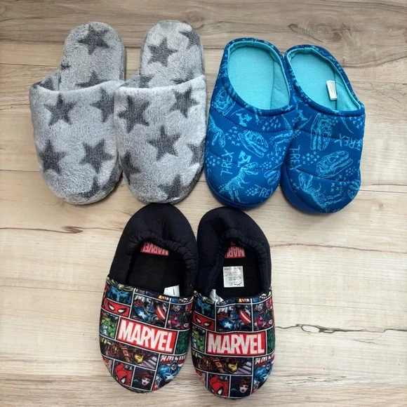 Marvel, T-Rex, Stars Bundle of Kid Slippers