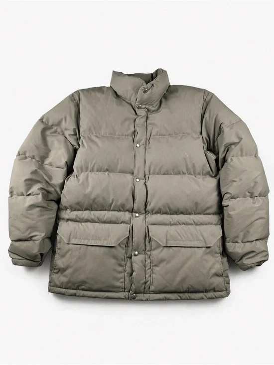 The North Face Vintage Brown Label Down Puffer Jacket Sierra Mens Large USA