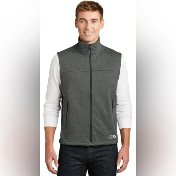 The North Face Ridgeline Soft Shell Vest, XXL deep grey‎ full zip