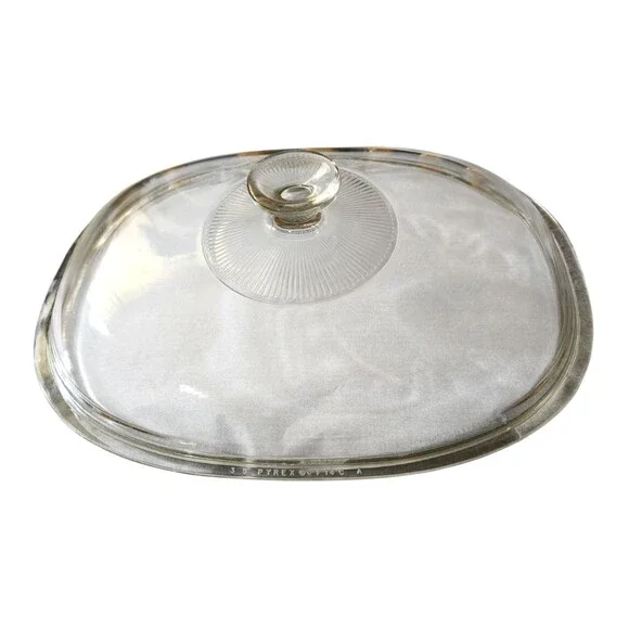 PYREX Clear Glass Oval Replacement LID # F14C