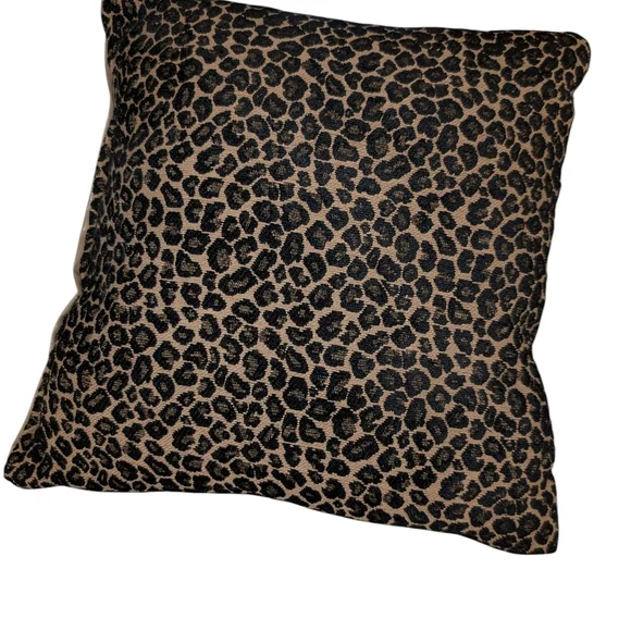 Source Unknown Animal Print Pillow