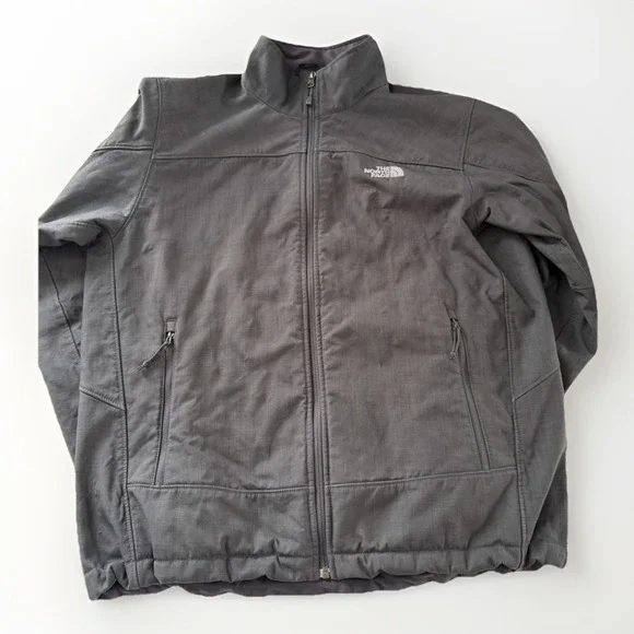 The North Face Men's Chromium Apex WindWall Soft Shell Jacket‎ Large Gray