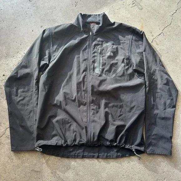 The North Face Flight Series‎ Apex Pullover Mens L Black Long Sleeve Full Zip