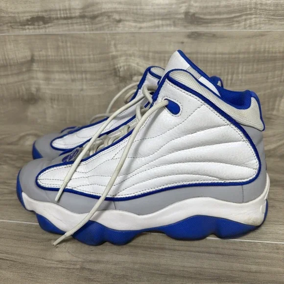 Jordan Pro Strong Hyper Royal shoes size 6.5y white athletic DC7911-104 sneakers