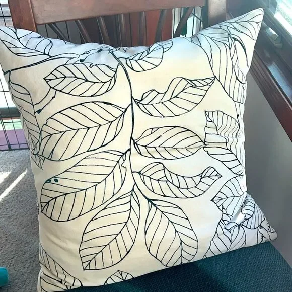Black & White Decorative Pillow