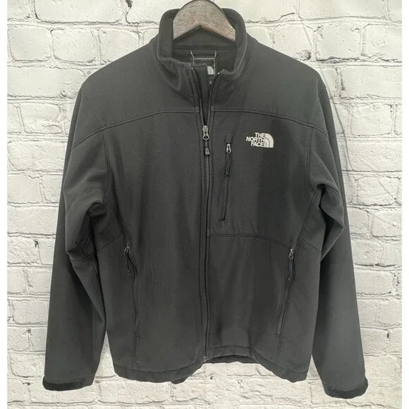 The North Face Jacket Men's M Black Apex Bionic Softshell - Flaws - Read