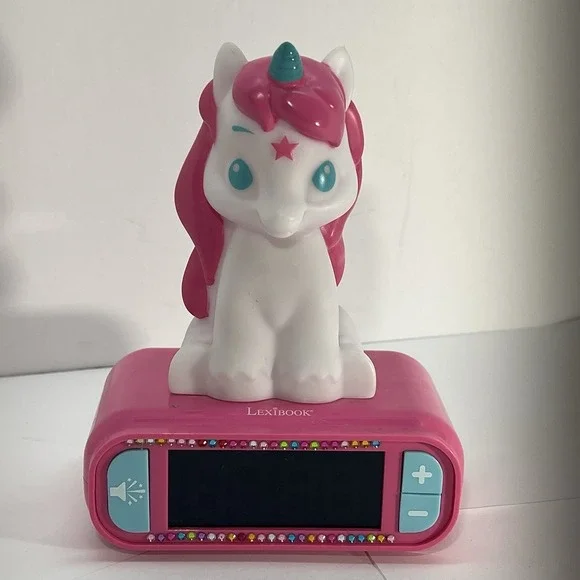 Lexibook Disney Digital Alarm Clock‎ Night Light W/ Snooze - 18 Designs - Rl800