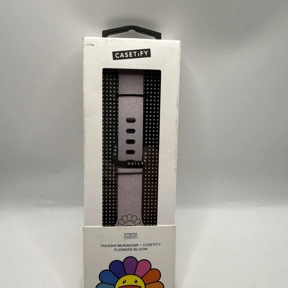 NIB Casetify x Takashi Murakami Flowers Bloom Smart Watch Band