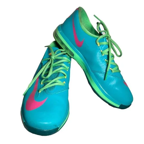 Nike KD VI GS Hero Turbo Green Size Youth 7