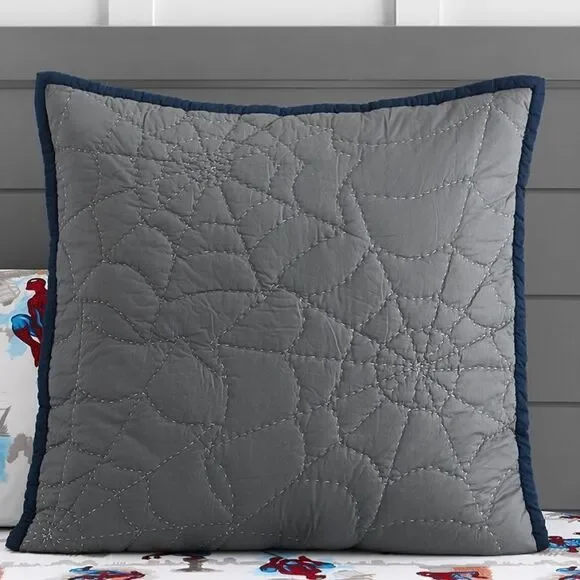 NOT FOR SALE NEW Pottery Barn Kids Spider-Man Cityscape Sham