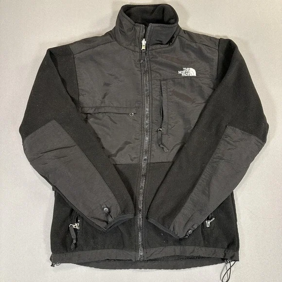 The North Face Jacket Mens Small Black Apex 800 Fleece Full Zip Softshell
