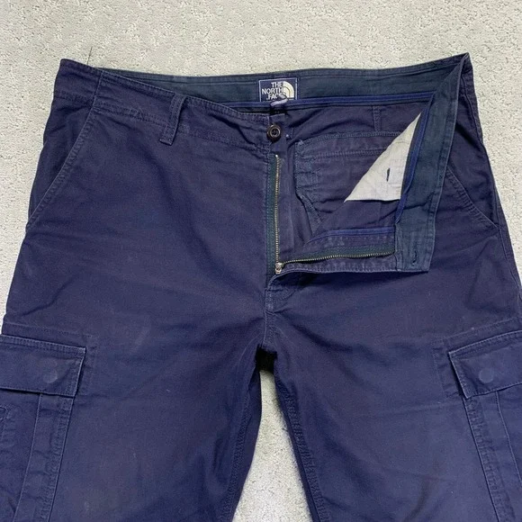 The North Face Cargo‎ Pants Mens 38 Reg Navy Blue Cargo Hiking Utility Gorpcore