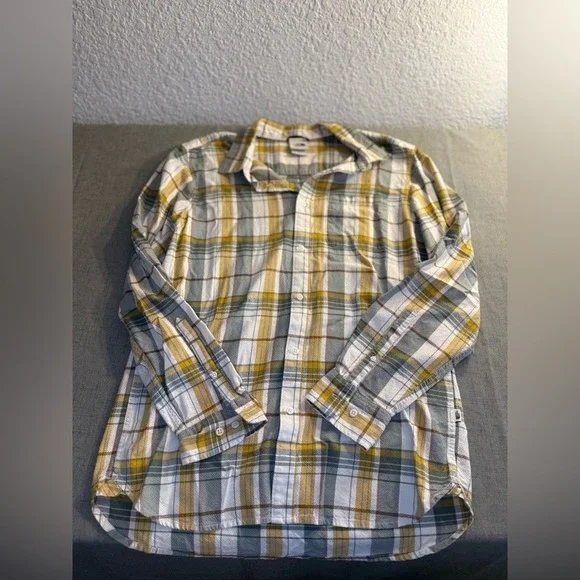 The North Face Hayden Pass 2.0 Plaid Button‎ Down Shirt Men's Large Cotton TNF