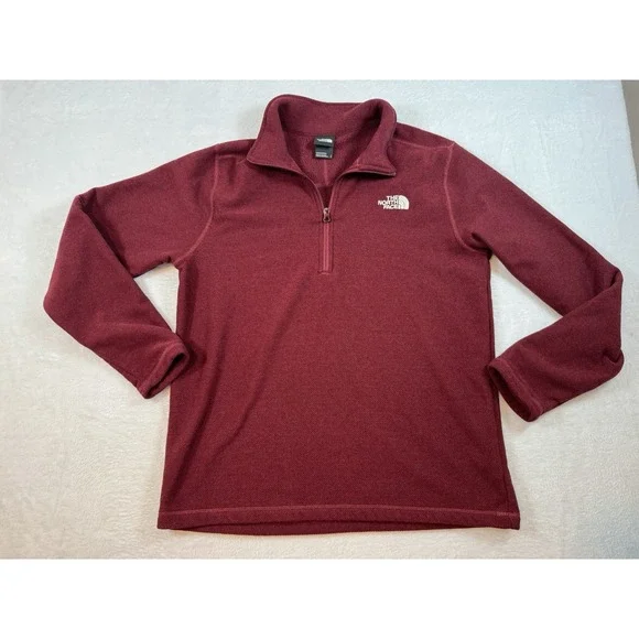 The North Face Men's Textured Cap Rock 1/4 Zip Pullover‎ Sweatshirt Size Large