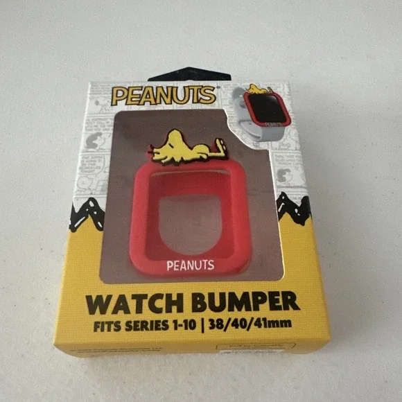 PEANUTS Woodstock Apple Watch Bumper Case Fits Series 1-10 38/40/41mm