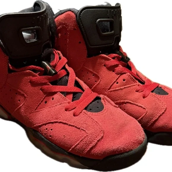 Jordan Retro Red High-Top Sneakers