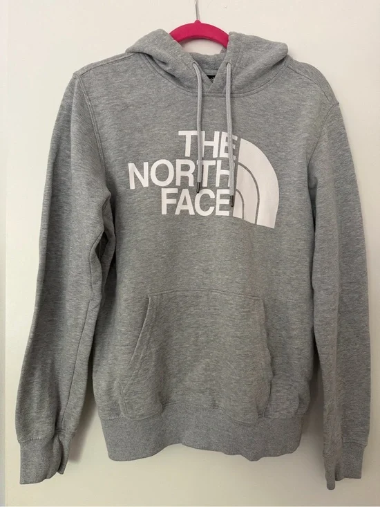 The North Face Gray Logo Pullover Hoodie