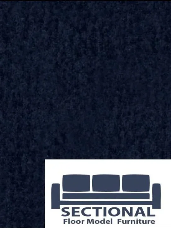 Lovesac Deep Back Pillow Cover: Midnight Navy Corded Velvet