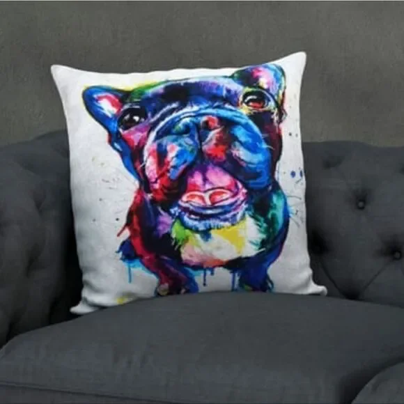 French Bulldog Pillow Cover