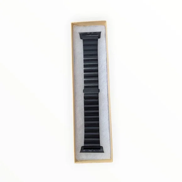 N3-B Nomad -‎ Metal Watch Band for Apple Watch 42mm and 44mm - Black