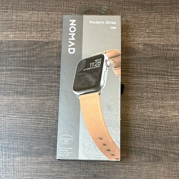 Nomad Modern Smartwatch Strap - Tan
