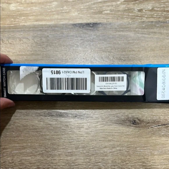 Smart Watch Case with Blue, silver black and clear case plus screen protectors
