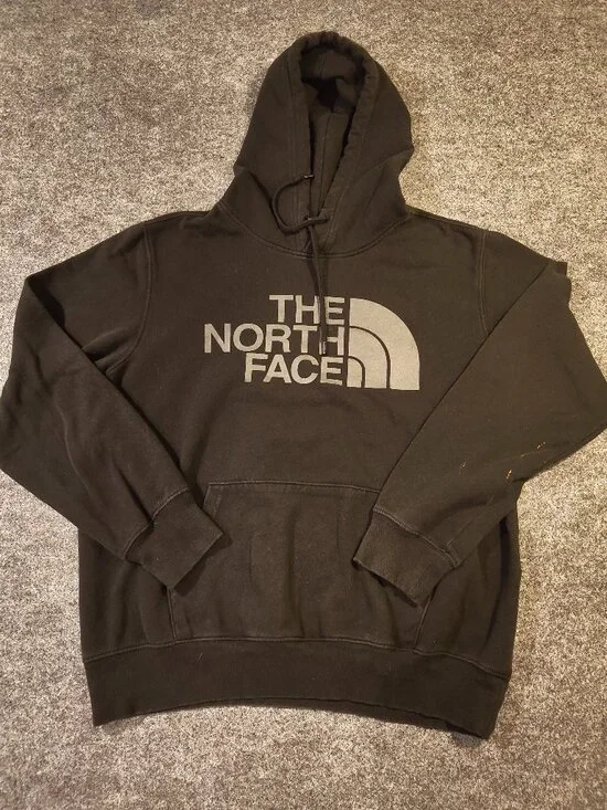 The North Face Black Logo Hoodie Men’s L