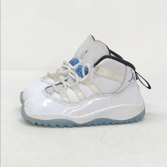 Air Jordan 11 Retro Toddler (TD) 378040-104 Legend Blue Sneakers - Size 6C