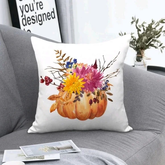 NEW - Autumn Print Cushion Cover