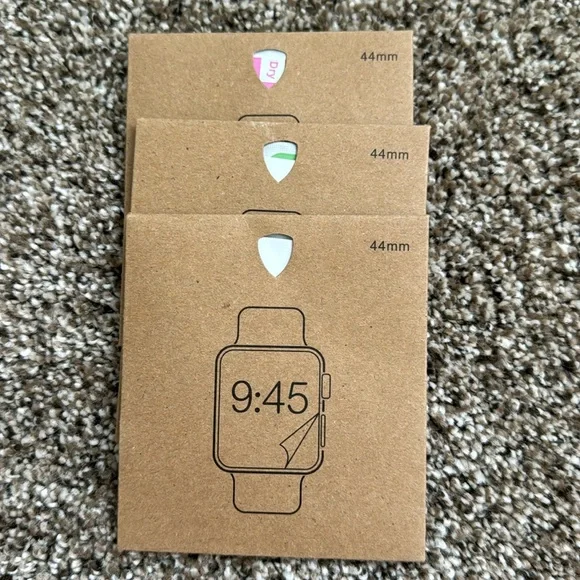 New Surround Point Luxury Clear Screen Protector Apple Watch 44mm